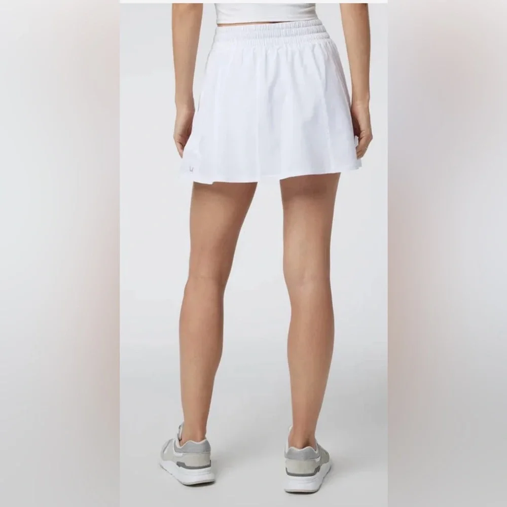 Vuori Clementine Skort White Size L Athletic Tennis Running Skirt - Picture 4 of 12